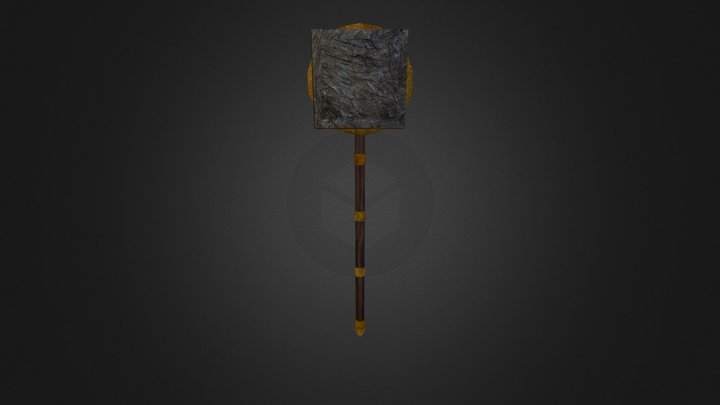 Custom Weapon Assignment 3D Model