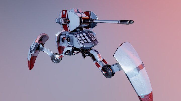 SpiMech 3D Model