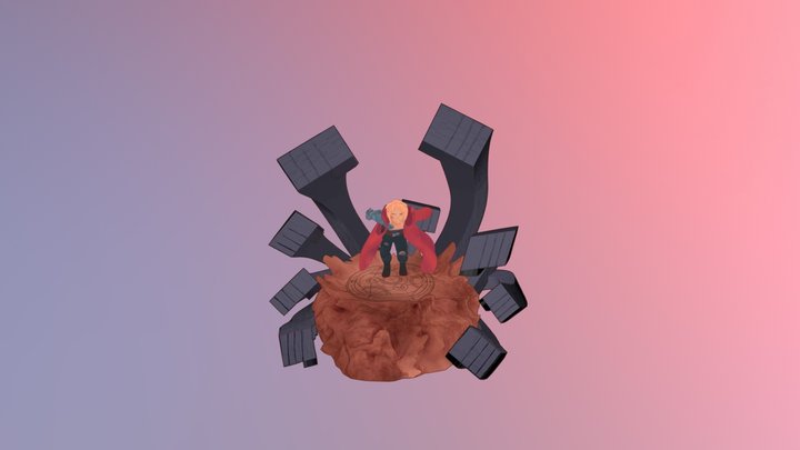 Edward Elric 3D Model