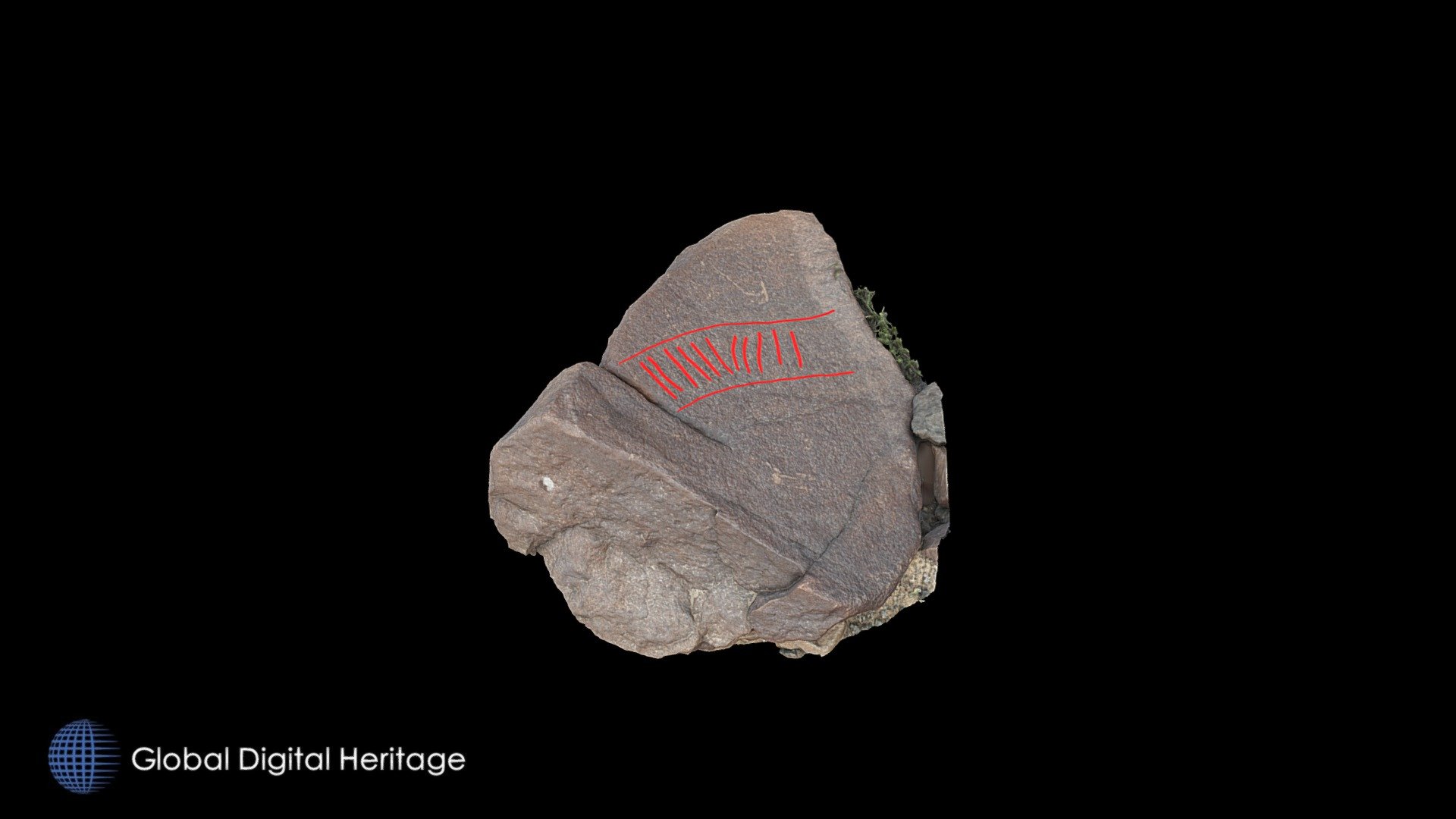 Petroglyph J27 Khatm Al Melaha, Kalba, Sharjah