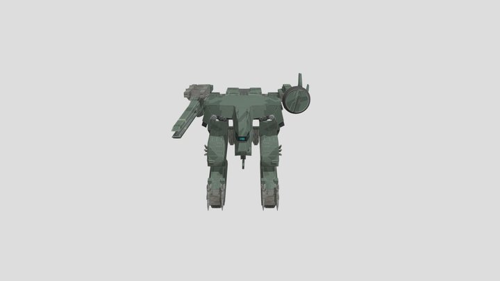 Super Smash Bros. Ultimate - Metal Gear REX – Modello 3D gratuito STL