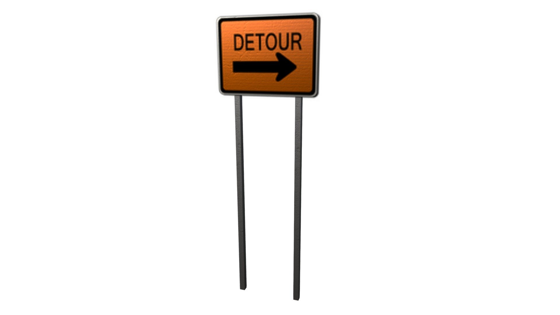 Road Sign (Detour)