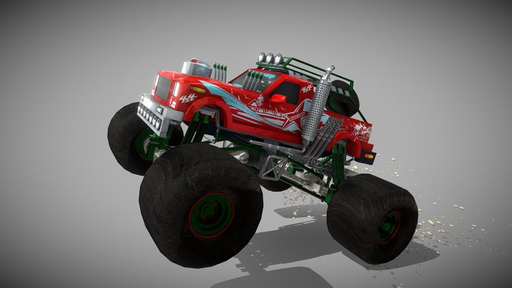 Monster_tuck 3D Model