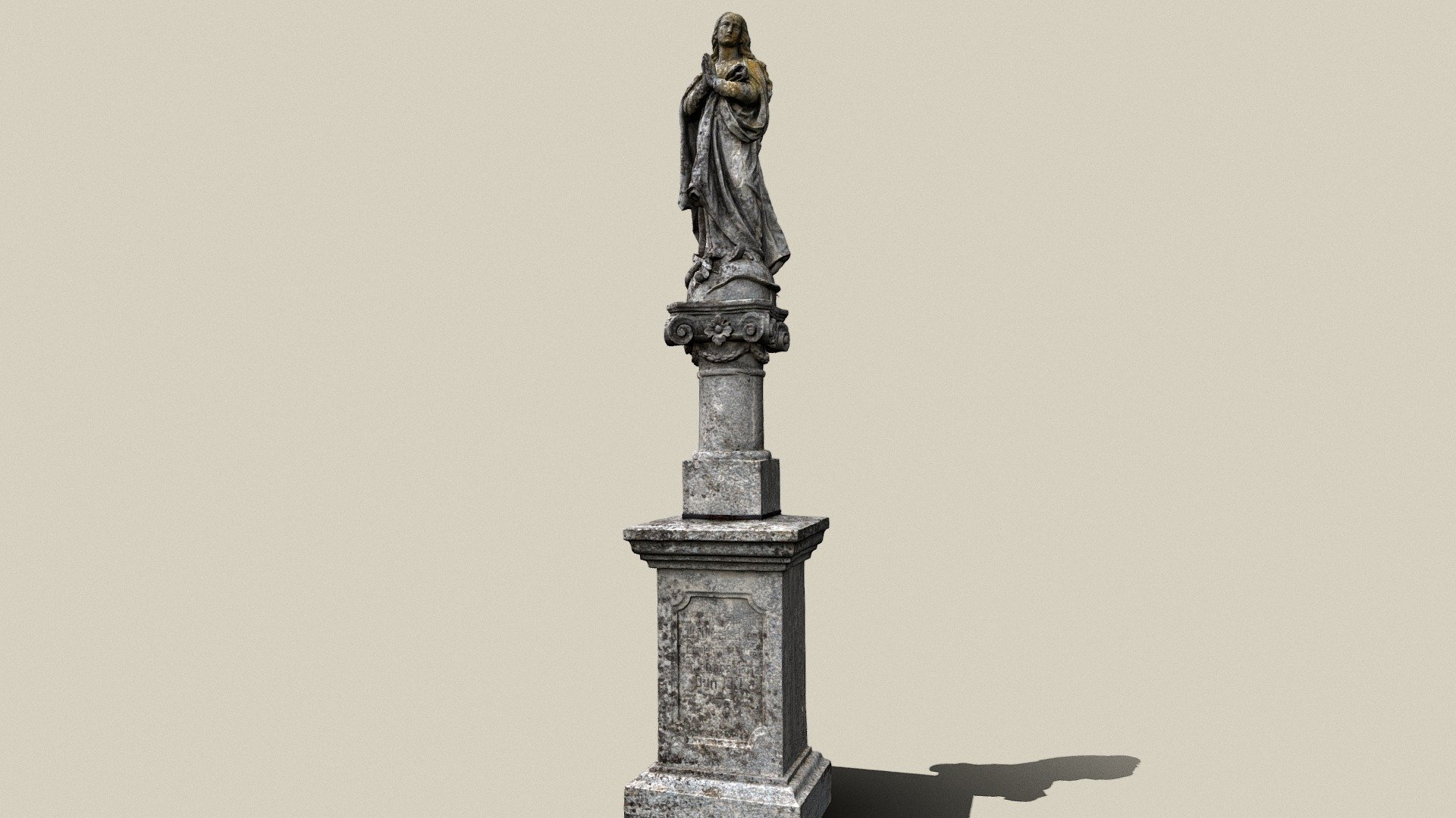 Maria Immaculata — Sketchfab embed 3D viewer
