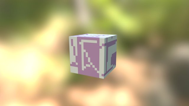 Weird Cube Art 3D Model