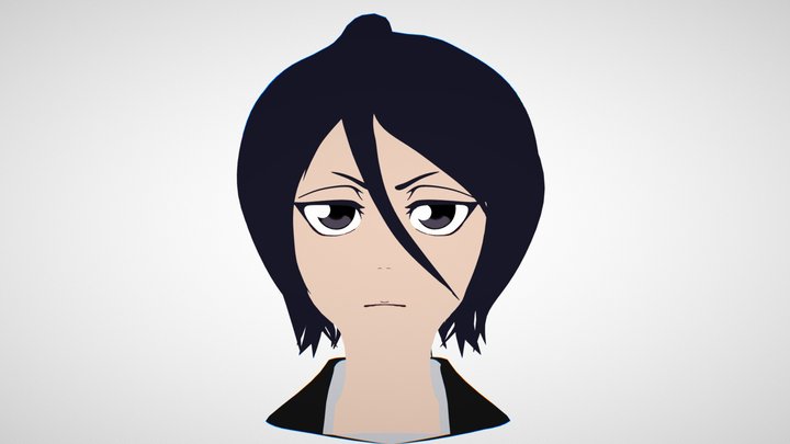 Rukia Kuchiki 3D Model