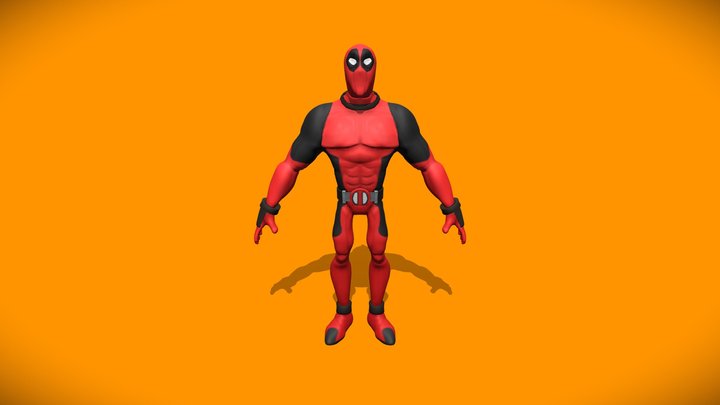 Deadpool 3D Model