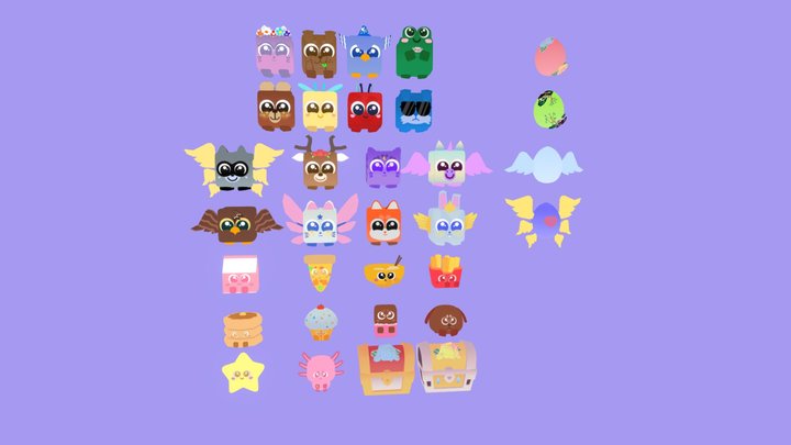 Pets 3D Model