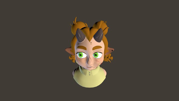 Biggs HeadBust 3D Model