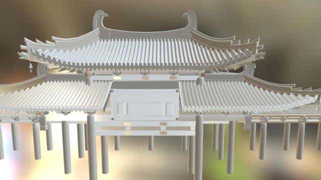 大明宫-梨园 3D Model