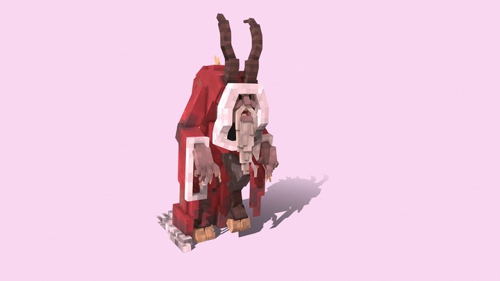 Krampus 3D Model