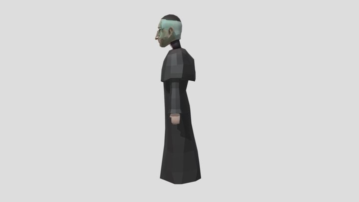 SACERDOTE COMPLETO FINAL 3D Model