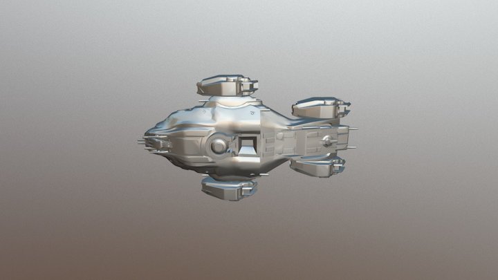 RAZA-SHIP-DARK-MATTER-(202m) 3D Model
