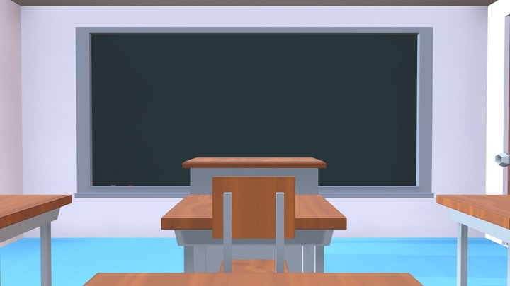 Classroom 3D Model