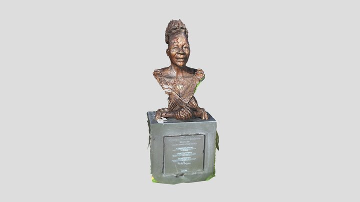 Floella Benjamin Sculpture 3D Model