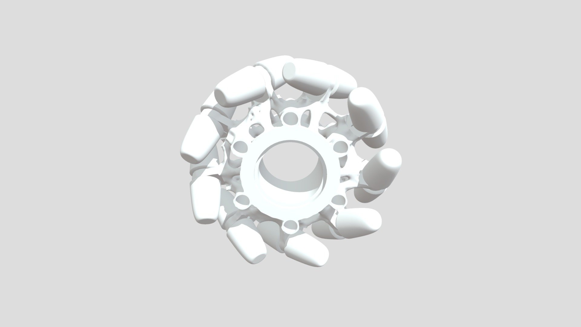 Mechanum Wheel Assembly — Sketchfab embed 3D viewer