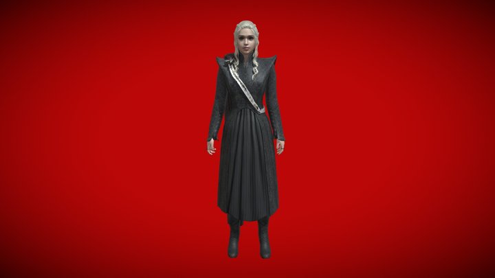 Daenerys 3D Model