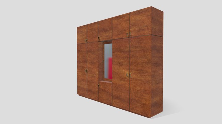 wooden furniture 3D Model