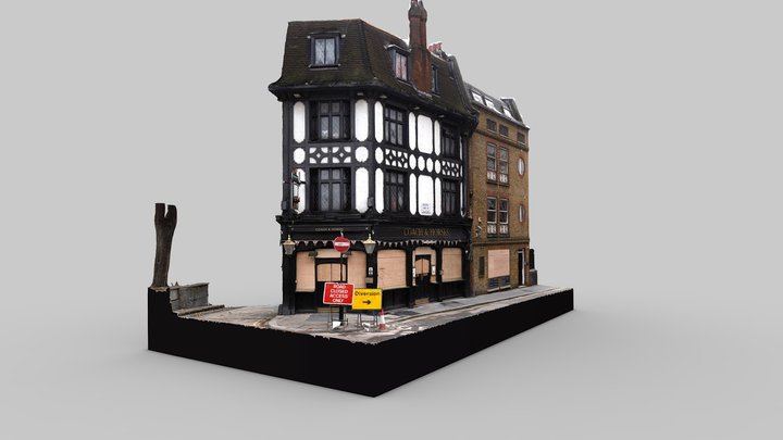 Coach And Horses Pub Bruton Street – Modello 3D gratuito STL