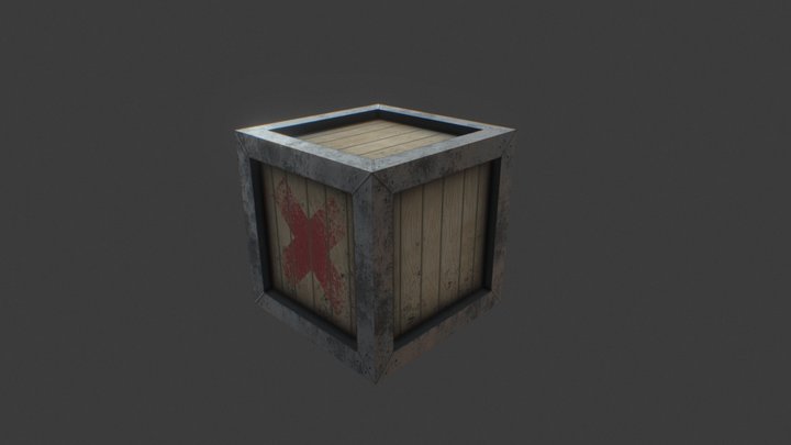 Crate Final 3D Model