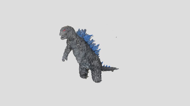 Godzilla- High Detail Creature Model 3D Model