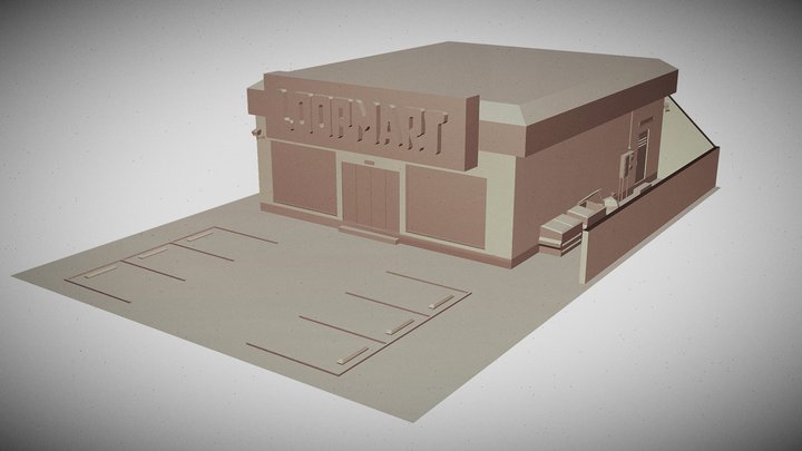 Mini Super 3D Model