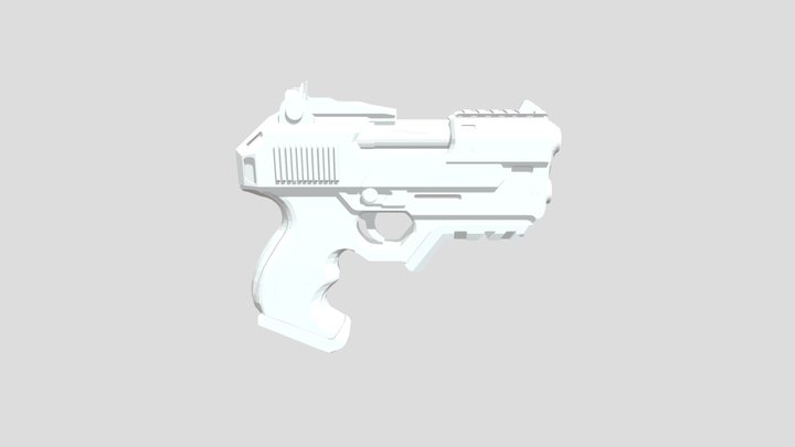 пистолет пульсар-9 3D Model