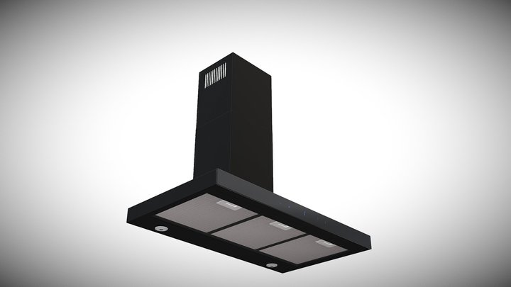 Kitchen Hood Model 3D fbx 3D Model