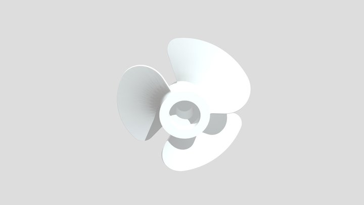 Customized Propeller + Tutorial in SOLIDWORKS 3D Model