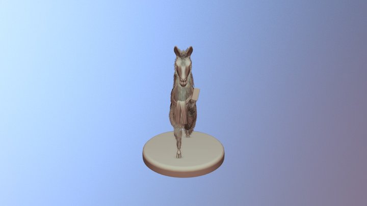 Llama Rd2-for 3d Obj 3D Model