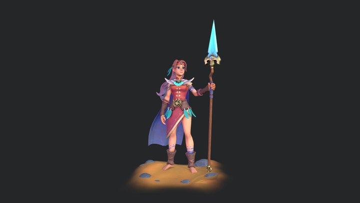 Island Princess 3D Model