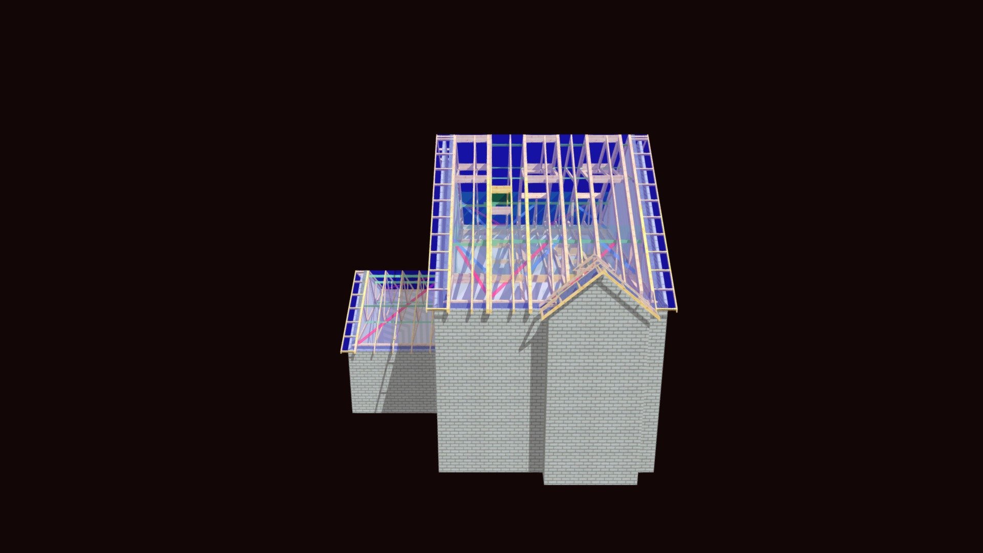 140030F Plots 5 & 7- Posi Joist  Floor & Attic — Sketchfab embed 3D viewer