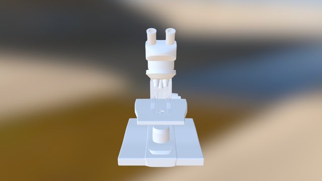 Microscopio 3D Model