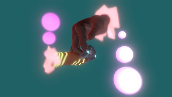 Hearts and hands 3D Model