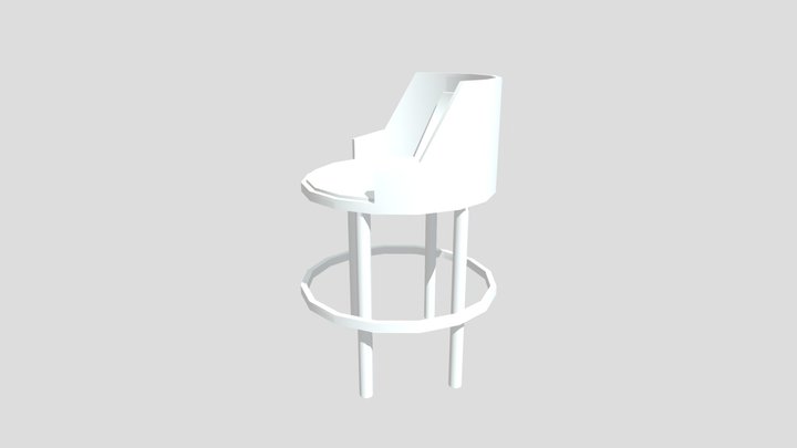High Chair 3D Model