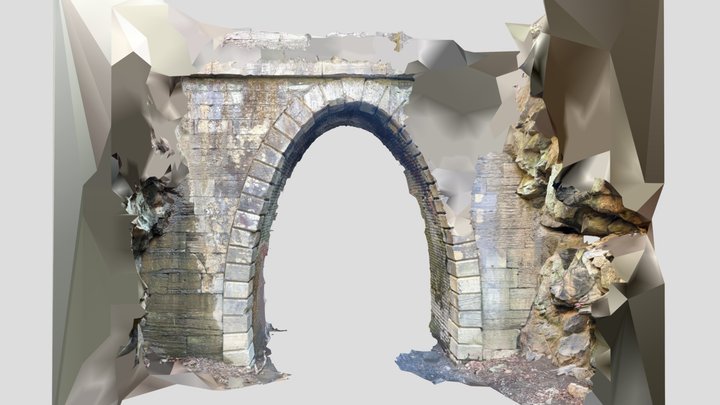 Crozet Tunnel 3D Model