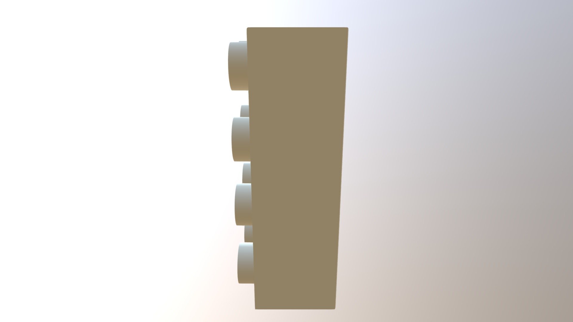 Gold Lego by B