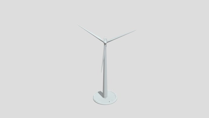 Windmil_with_rotation 3D Model