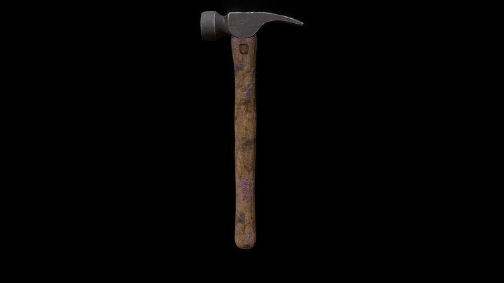 Hand Hammer 3D Model