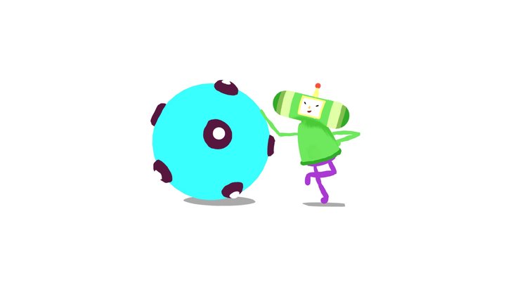 Katamari Galumphy 3D Model