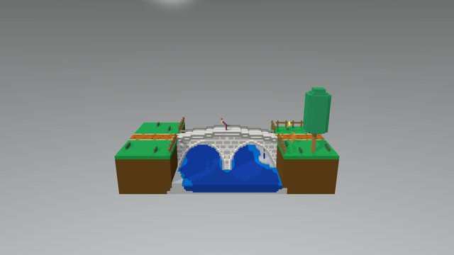 Spectacles bridge 3D Model