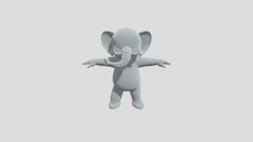 gajah 3d