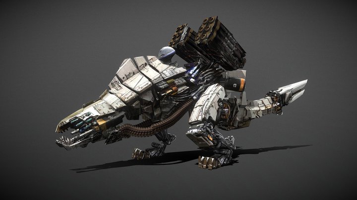 Old Thunderjaw Concept 3D Model