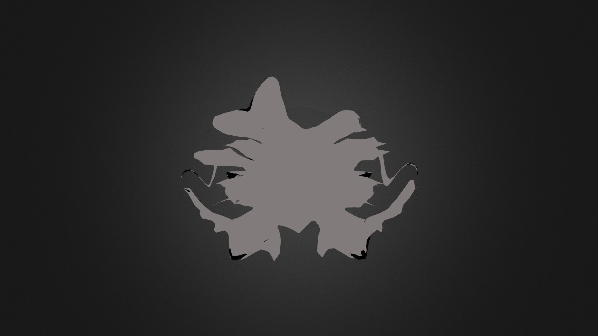 Rorschach Test 1 in 3D - 3D model by leopoly [7320044] - Sketchfab