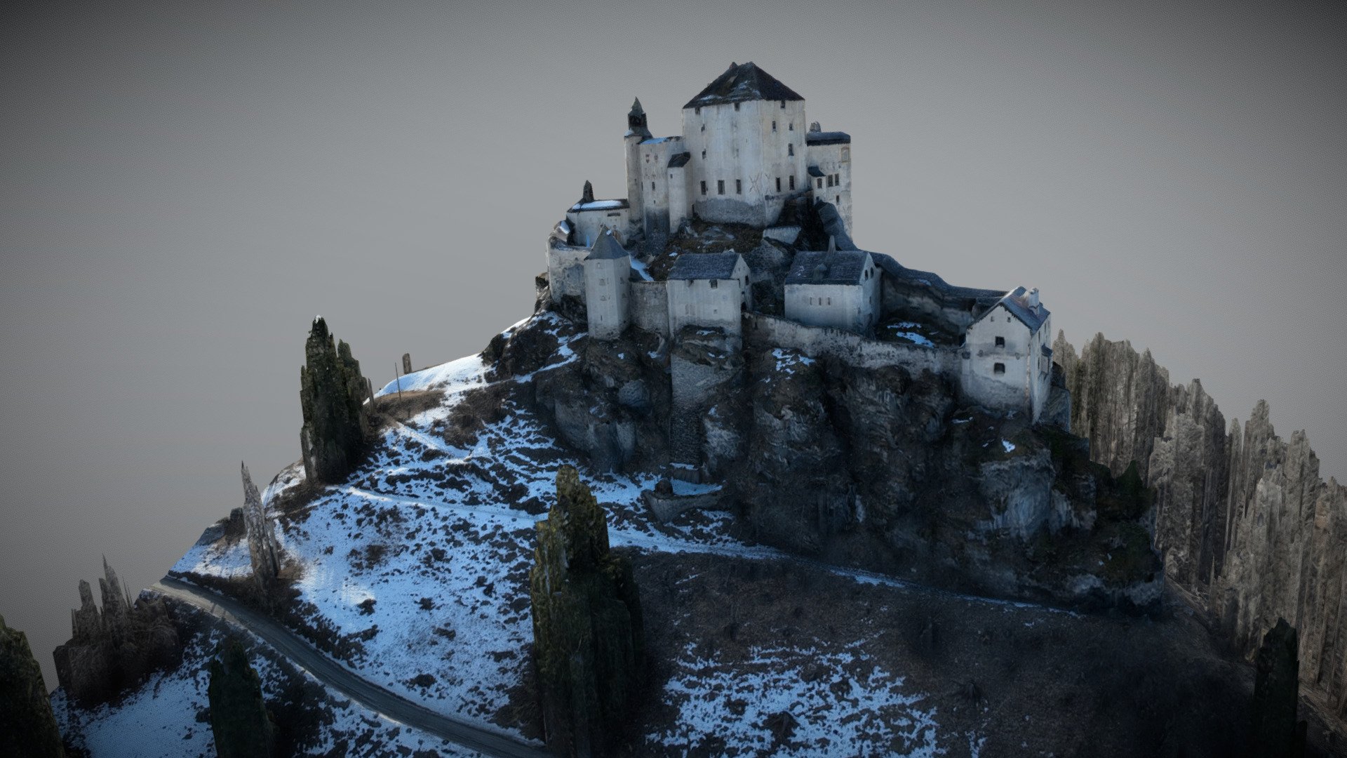 Schloss Tarasp - Download Free 3D model by [ survair ] (@m.a.jochner ...