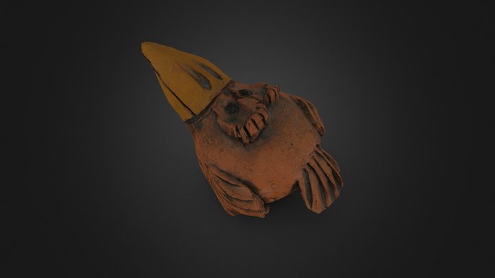 Clay Crow 3D Model