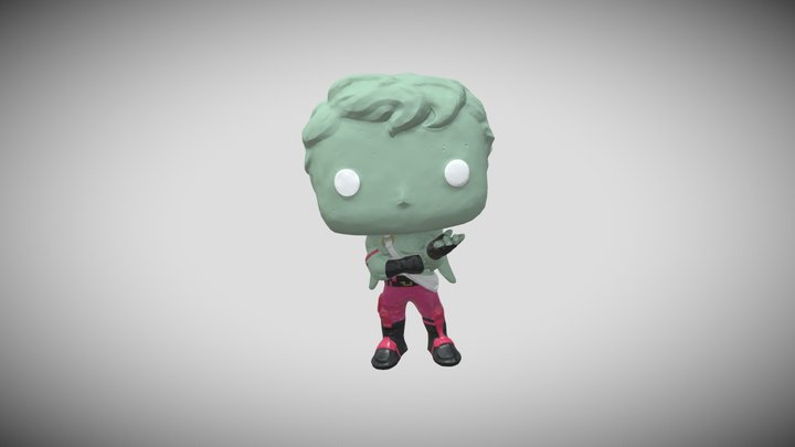 Fortnite Pop Vinyl 3D Model