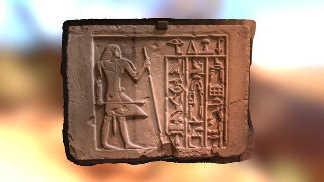 Egyptian Tablet 3D Model
