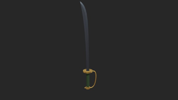 Shanks Sword Gryphon 3D Model