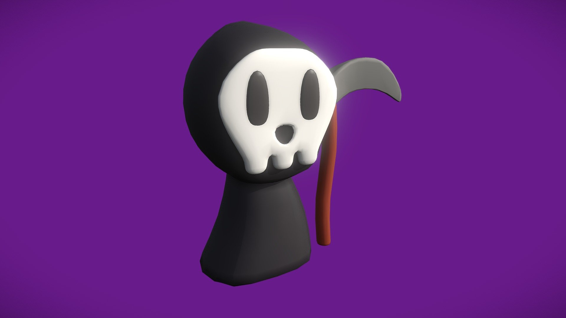 Little Grim Reaper - Download Free 3D Model By AlienDev [7325652 ...